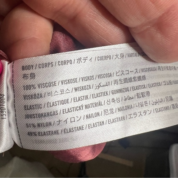 Abercrombie and Fitch Viscose Button Front Mini Dress Size Medium - Picture 10 of 13